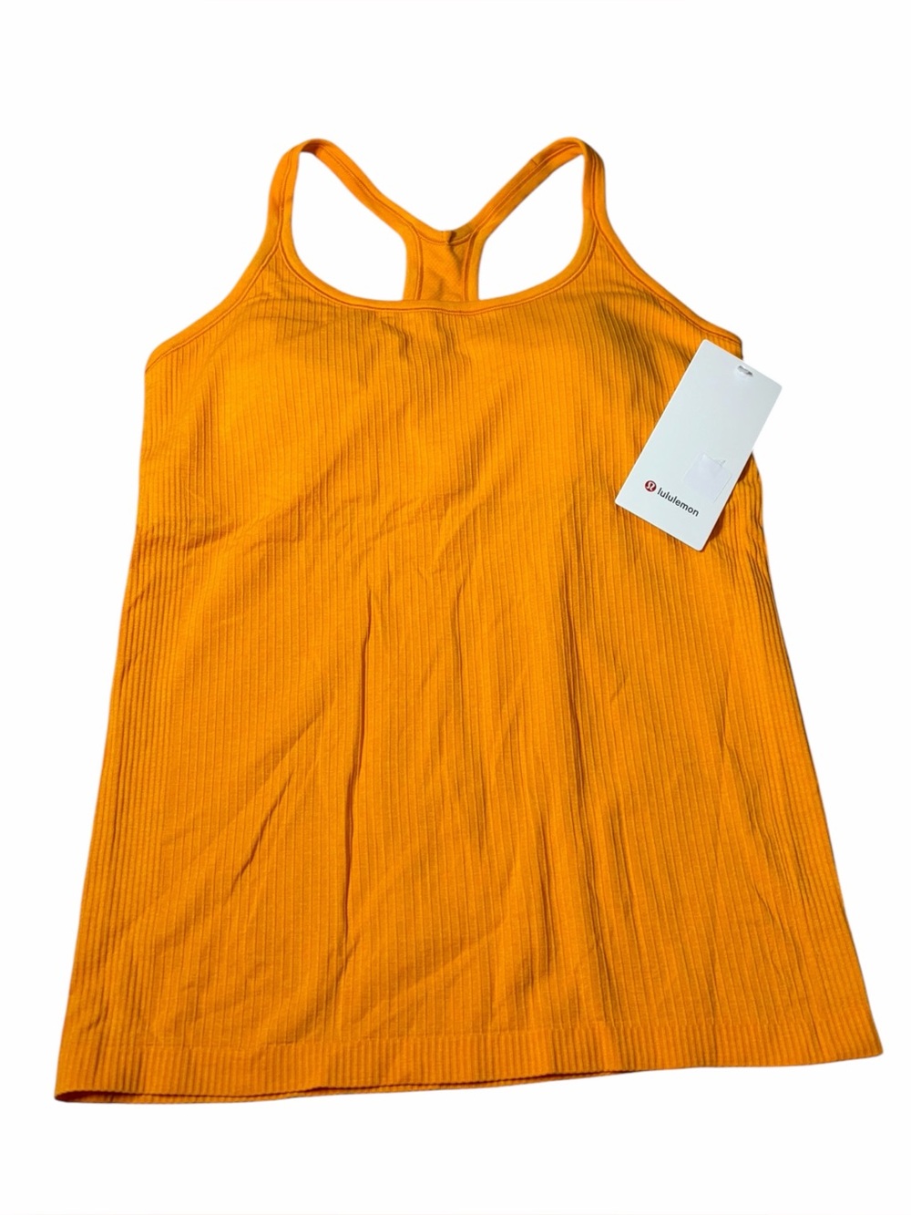 NWT Lululemon Ebb To Street Tank Top (Citrus Sizzle) Size 12